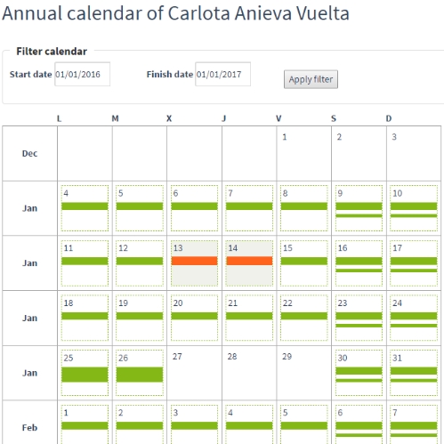 Configura tus profesores